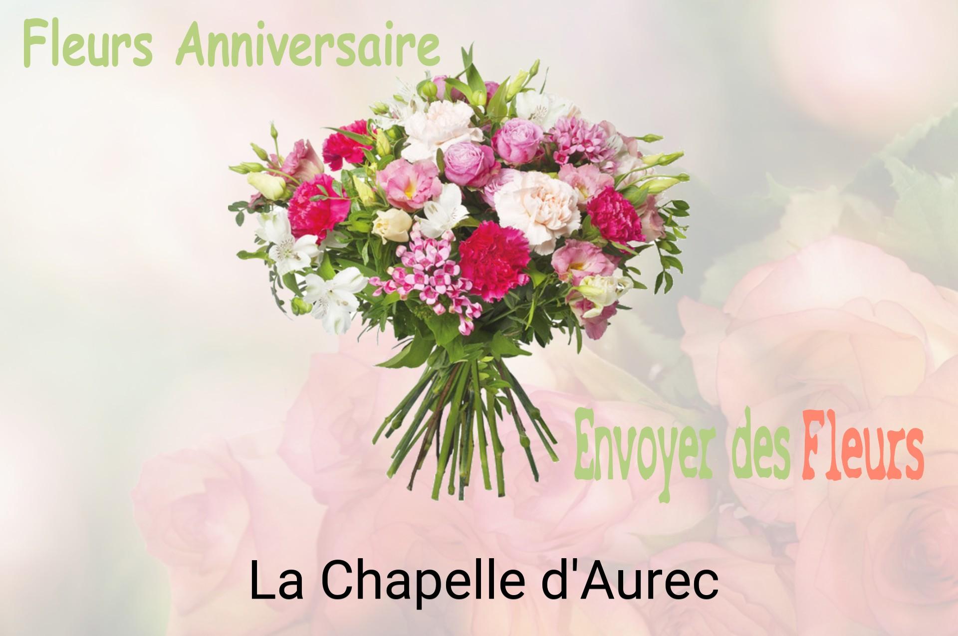 Bouquet de fleurs d’anniversaire livré à La Chapelle-d'Aurec